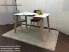 Mesa fija Abob encimera en Dekton de estilo nordico