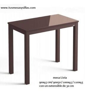 Mesa pequeña y estrecha cocina Alvia