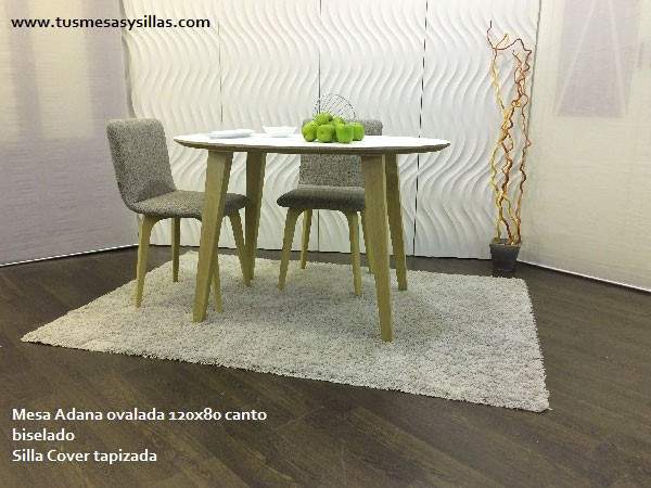 Mesa Ovalada Extensible Adana