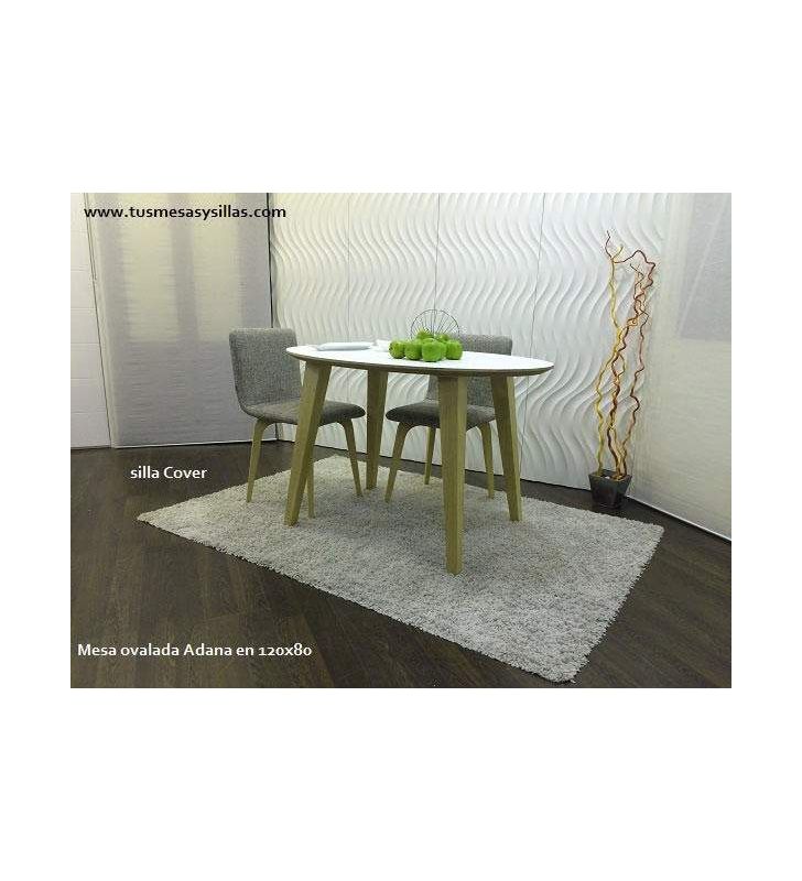 Mesa Ovalada Extensible Adana