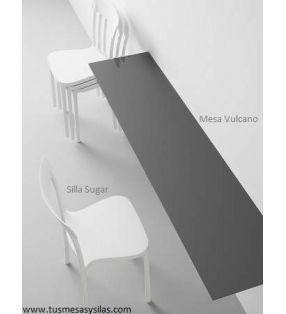 Silla apilable para cocina Sugar de Cancio Vetas