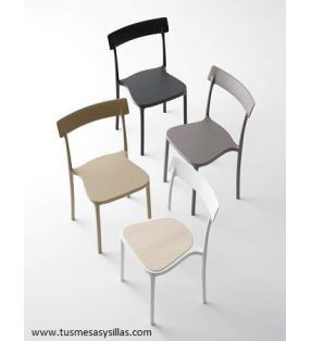 Silla apilable para cocina Sugar de Cancio Vetas