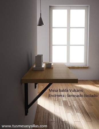 mesa balda abatible Vulcano automatica de pared