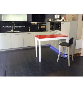 Mesa barra estrecha extensible 3.6