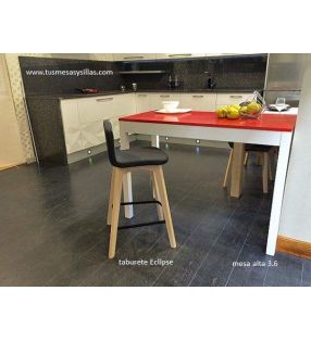 Mesa barra estrecha extensible 3.6