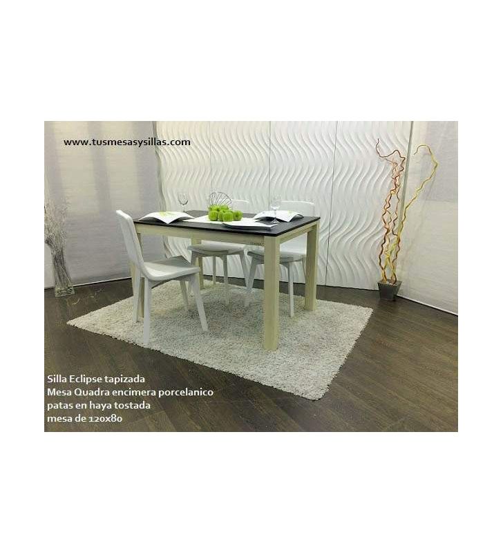 Mesa Fija de estilo nordico Quadra