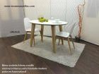 Mesa ovalada extensible hasta 3 m Adana