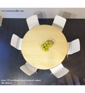 Table ronde Adana style scandinave