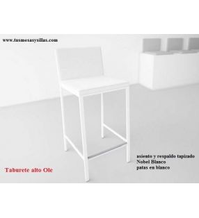 Taburete alto Ole de Cancio para cocina y hosteleria