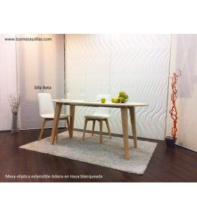 Table ovale extensible Adana