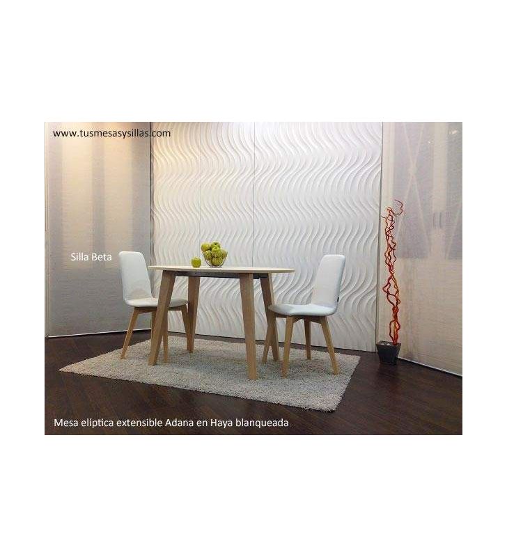 Mesa Ovalada Extensible Adana