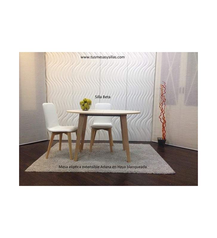 Mesa Ovalada Extensible Adana