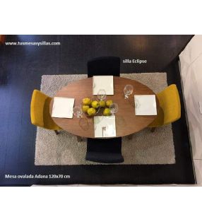 Mesa Ovalada Extensible Adana
