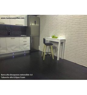 Mesa barra estrecha extensible 3.6