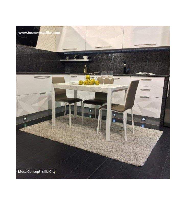 Mesa concept fija de cocina cancio