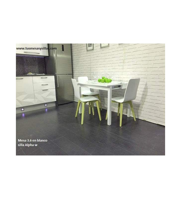 Mesa de cocina pequeña Nórdica 3.6