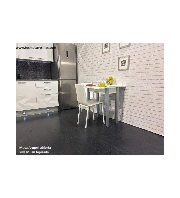 Table de cuisine petite extensible en format livre Arpa