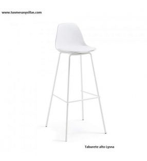 Taburete alto ligero Lysna para barra o mostrador