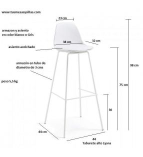 mesures-hauts-tabourets-blancs