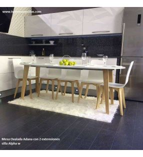 Table ovale extensible Adana