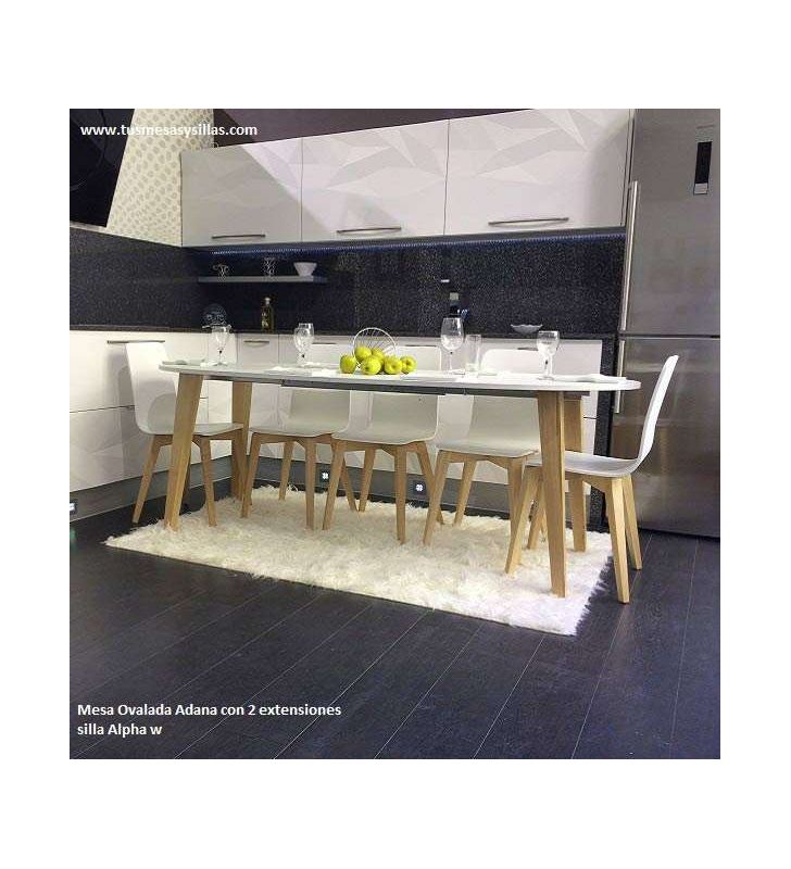 Table ovale extensible Adana