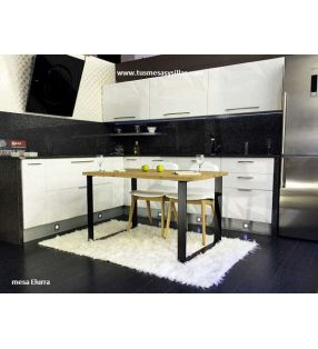 mesa Lurra en madera de roble