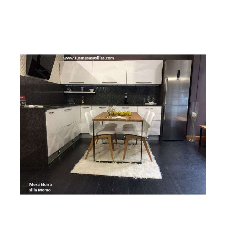 mesa Lurra en madera de roble