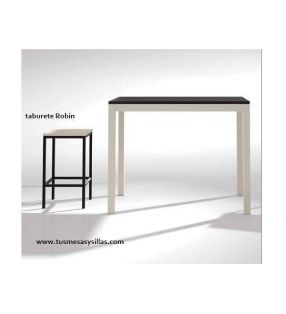 Mostrador mesa alta Oslo con encimera ceramica