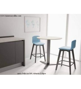 Mesa alta redonda Peliccan