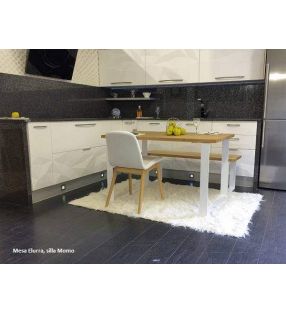 mesa Elurra en madera de roble