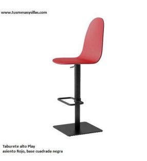 Taburete alto bar Play  elevable,