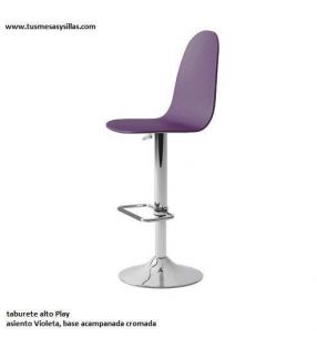 Taburete alto bar Play  elevable,