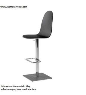Taburete alto Play tapizado y elevable