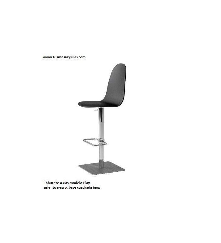 Taburete alto Play tapizado y elevable