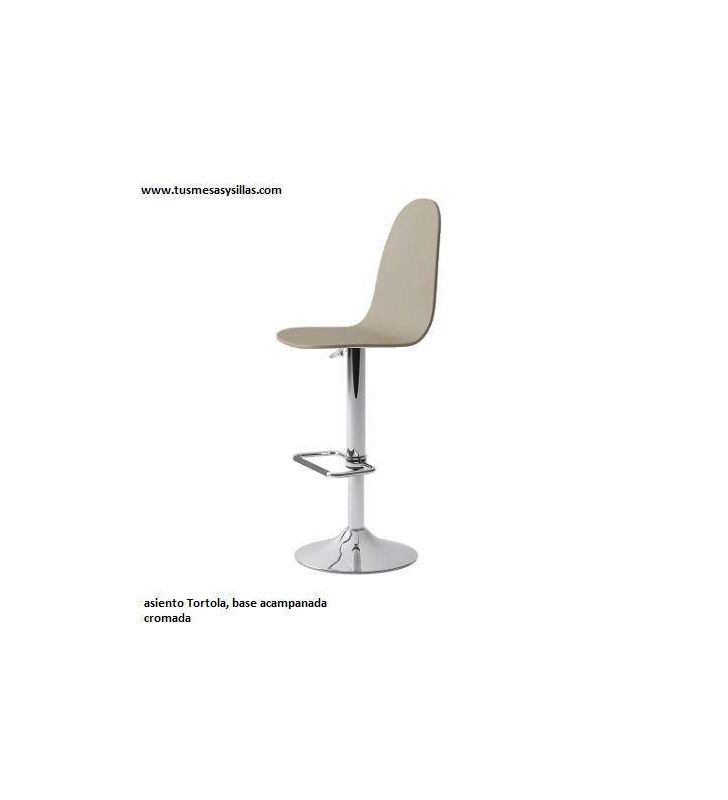 Taburete alto Play tapizado y elevable