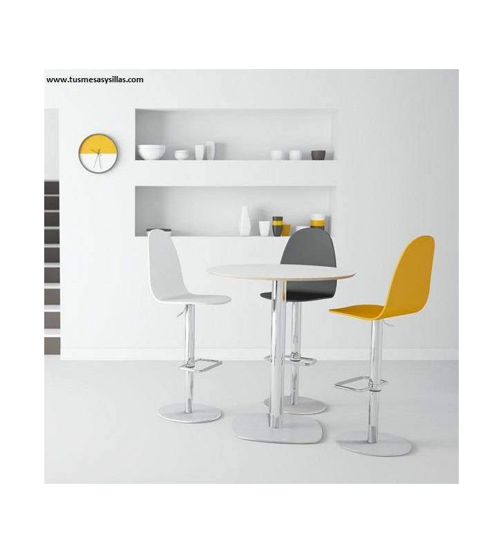 Taburete alto Play tapizado y elevable