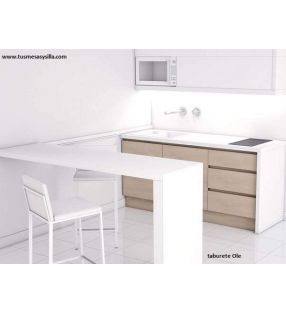 Taburete alto Ole de Cancio para cocina y hosteleria