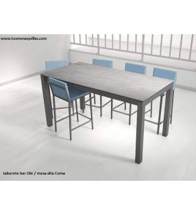 Taburete alto Ole de Cancio para cocina y hosteleria