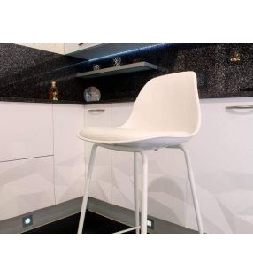 Taburete alto ligero Lysna para barra o mostrador