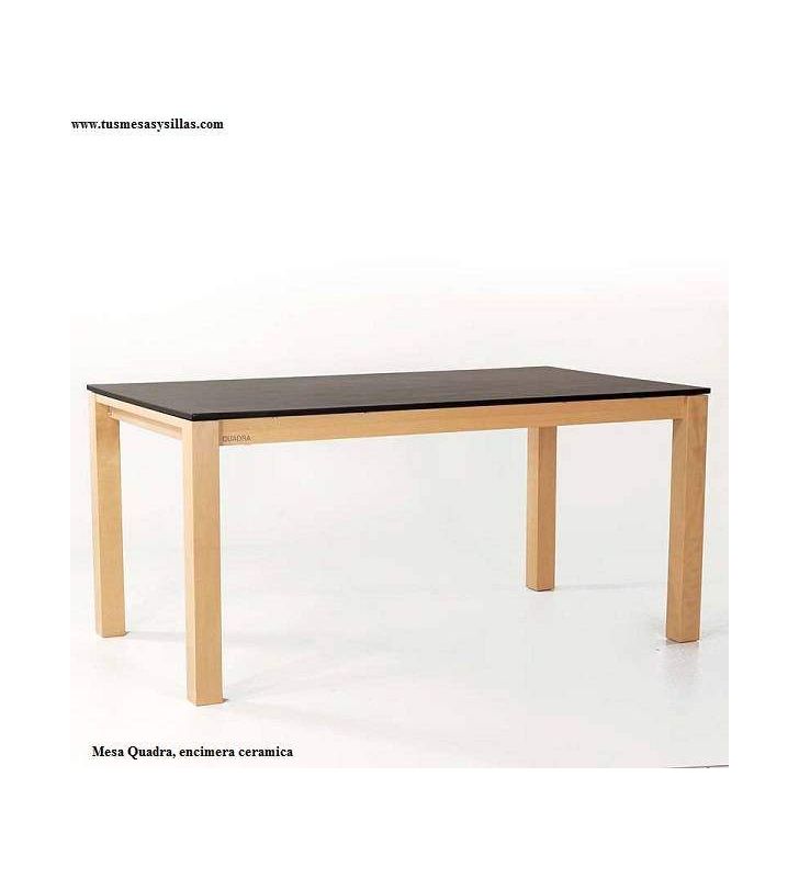 Mesa Fija de estilo nordico Quadra