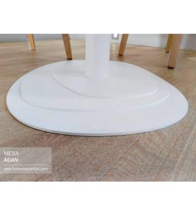 Mesa ovalada Adan de estilo nórdico