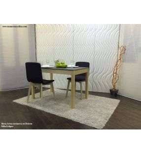 Mesa fija Artea encimera en Dekton