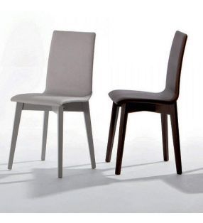 Silla de estilo nórdico tapizada Picasso