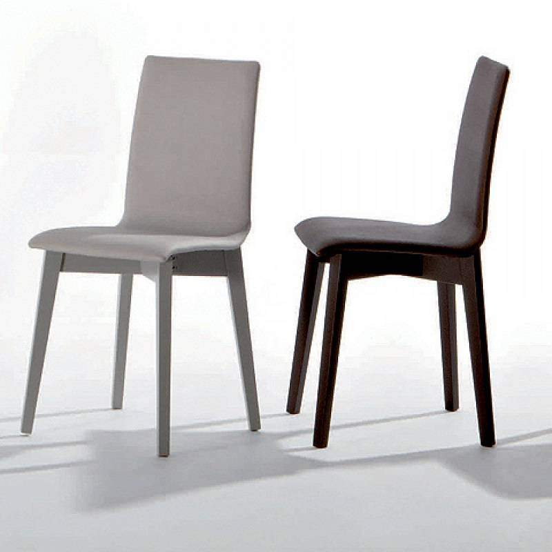 Silla de estilo nórdico tapizada Picasso