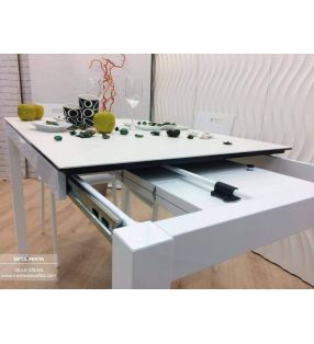 Mesa cocina extensible Penta Mesima encimera cerámic 