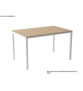 Mesa fija Logic XL con encimera en laminado