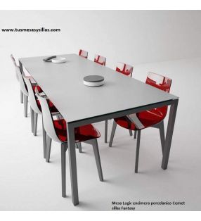 Mesa cuadrada Logic encimera Laminado