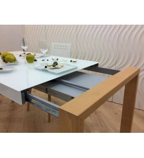 Mesa extensible Supernova estilo nórdico