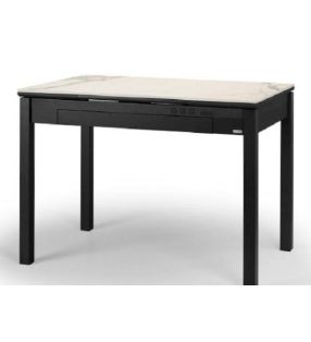 Mesa extensible y con cajon encimera Dekton