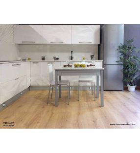 Aida mesa con cajón extensible y encimera en ceramica
